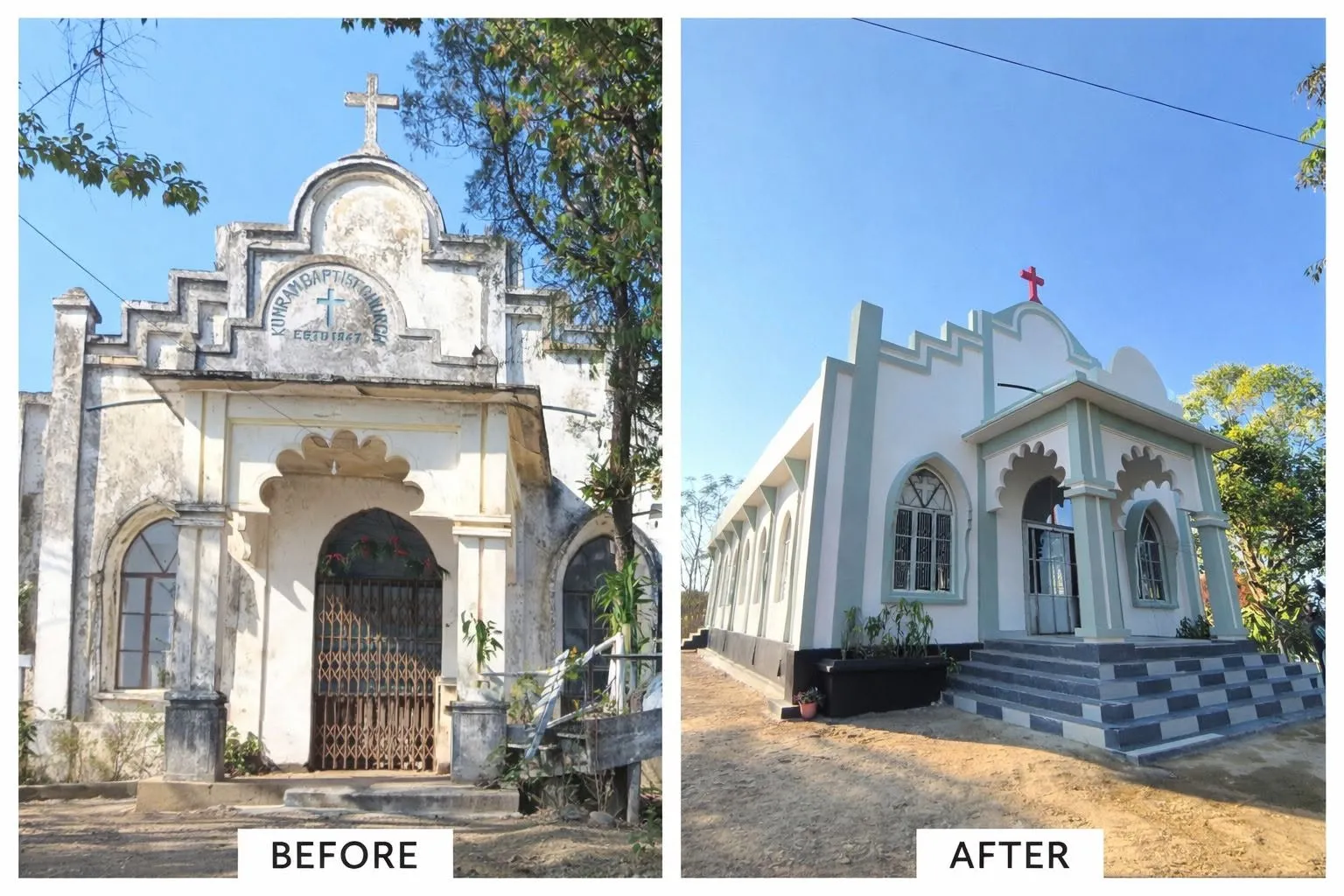 Floor tiling — Ukhrul by Ningshen Painting Work, Ukhrul, Manipur
