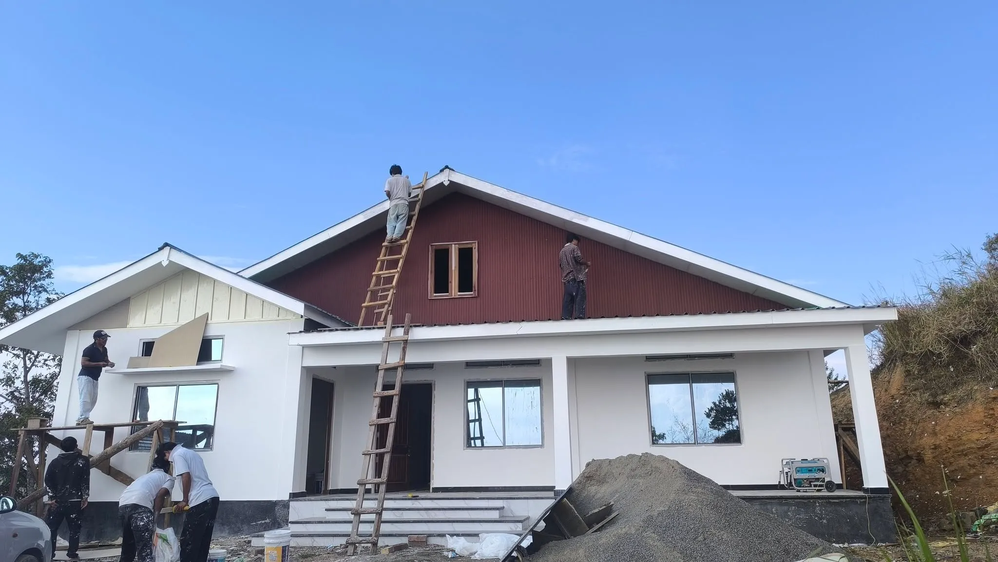 Renovation in progress — Ukhrul by Ningshen Painting Work, Ukhrul, Manipur
